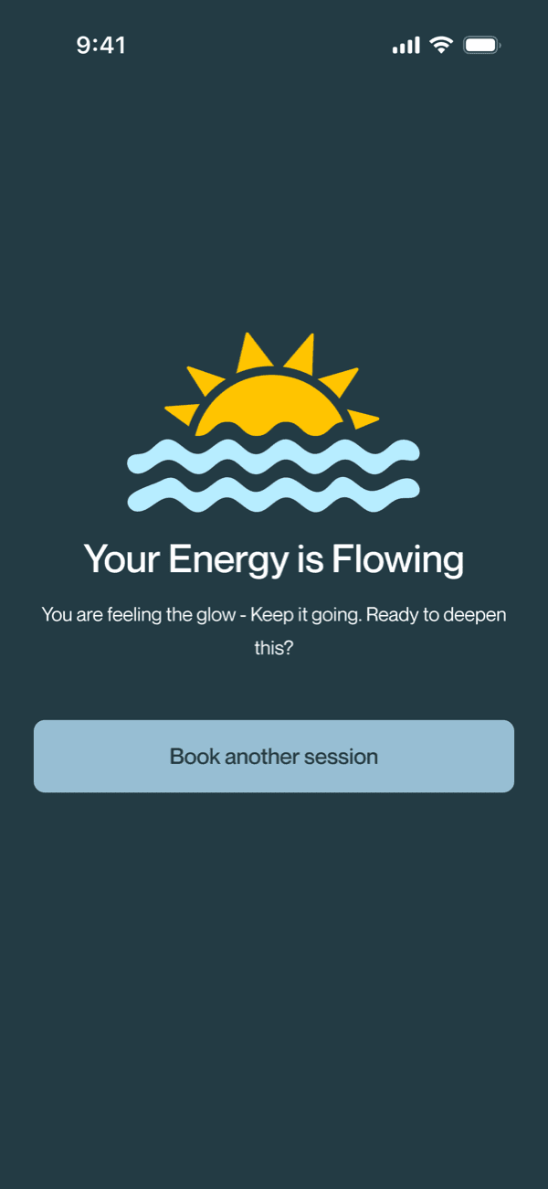 OOMA app — Your Energy is Flowing